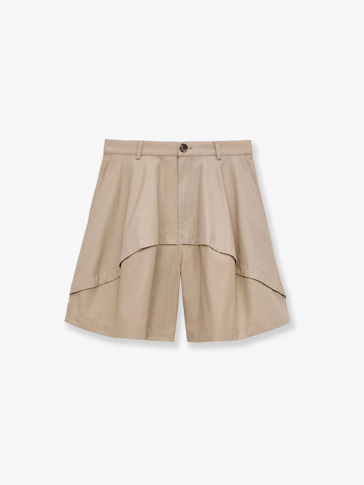 Loewe Paula's Ibiza - Relaxed Fit cotton shorts - Beige