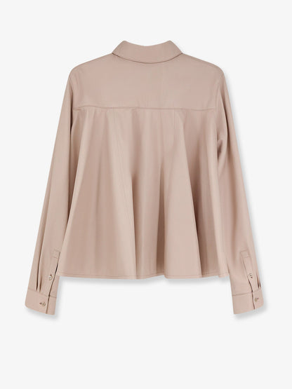 Loewe Paula's Ibiza - Leather Shirt - Light Pink