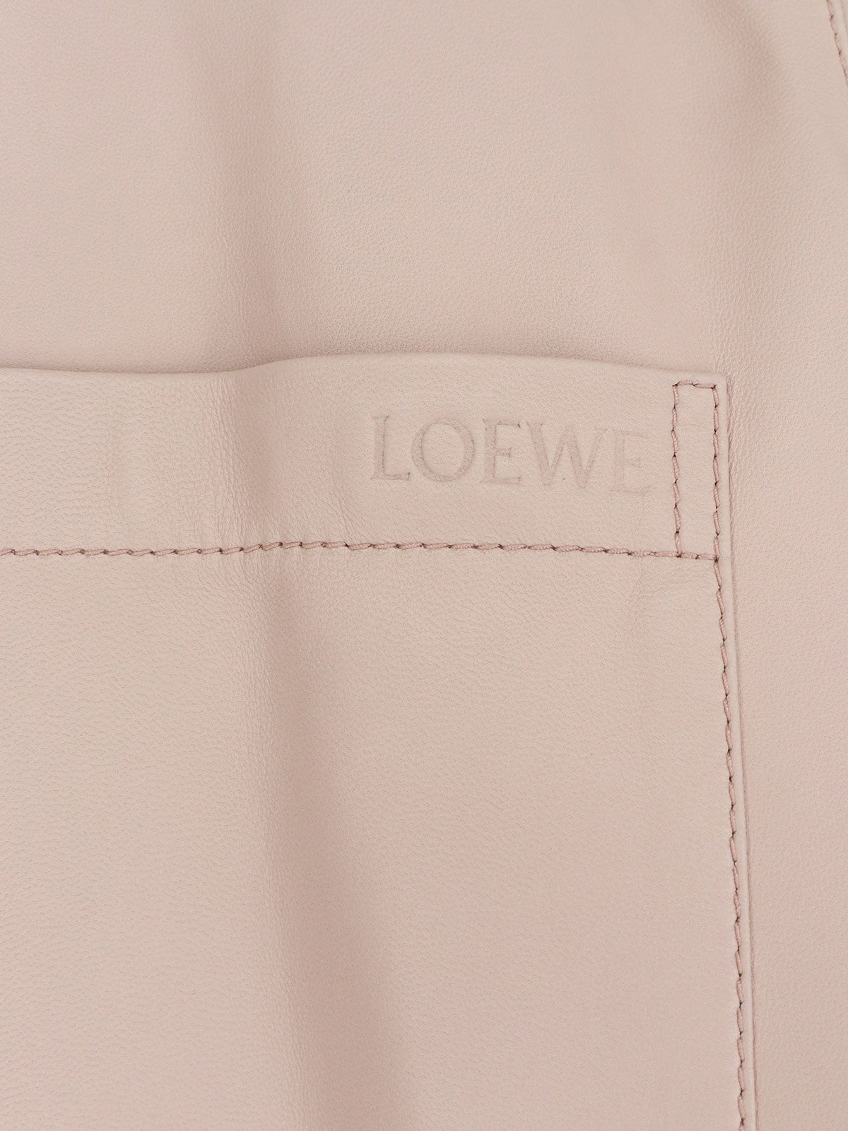 Loewe Paula's Ibiza - Leather Shirt - Light Pink