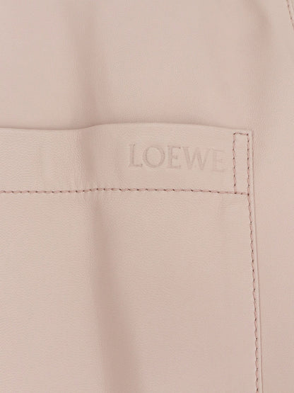 Loewe Paula's Ibiza - Leather Shirt - Light Pink