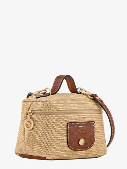 Longchamp Paris Le Panier Pliage Xs Raffia Crossbody Bag