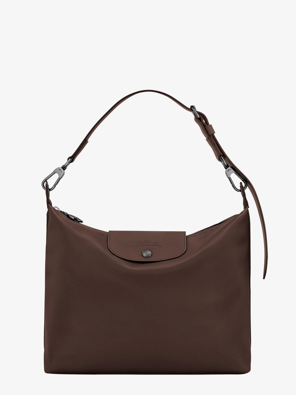 Longchamp Paris Le Pliage Xtra - Medium leather Shoulder bag - Moka