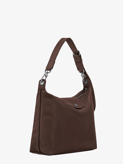 Longchamp Paris Le Pliage Xtra - Medium leather Shoulder bag - Moka