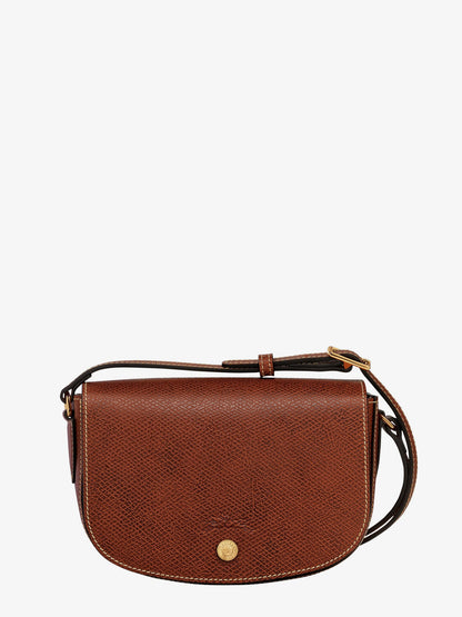 Longchamp Paris Epure leather shoulder bag - Brun