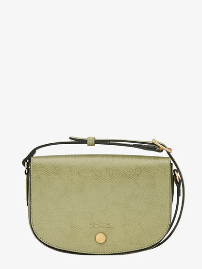 Longchamp Paris Epure leather shoulder bag - Amande