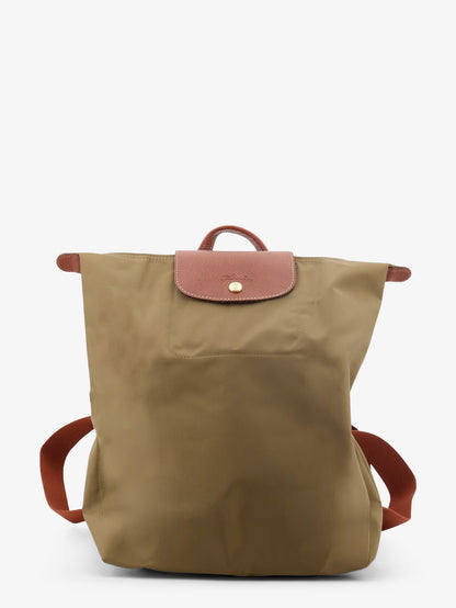 Longchamp Paris Le Pliage Nylon Backpack - Olive