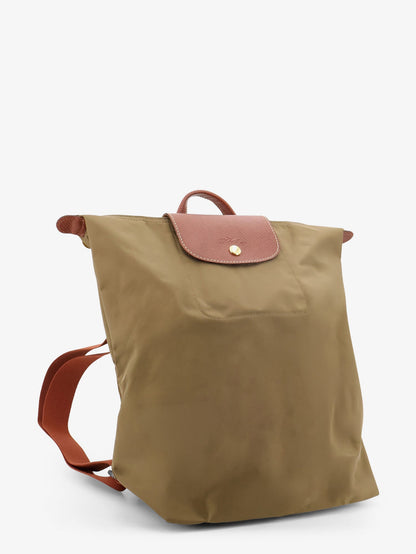 Longchamp Paris Le Pliage Nylon Backpack - Olive