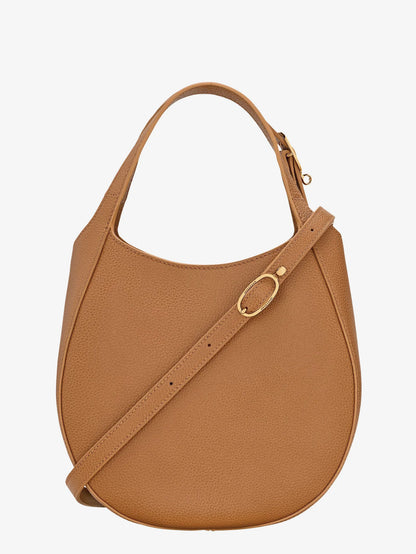 Longchamp Paris Le Foulonné Leather Shoulder Bag