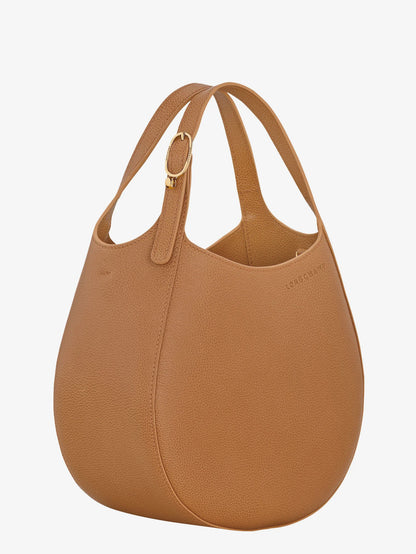 Longchamp Paris Le Foulonné Leather Shoulder Bag