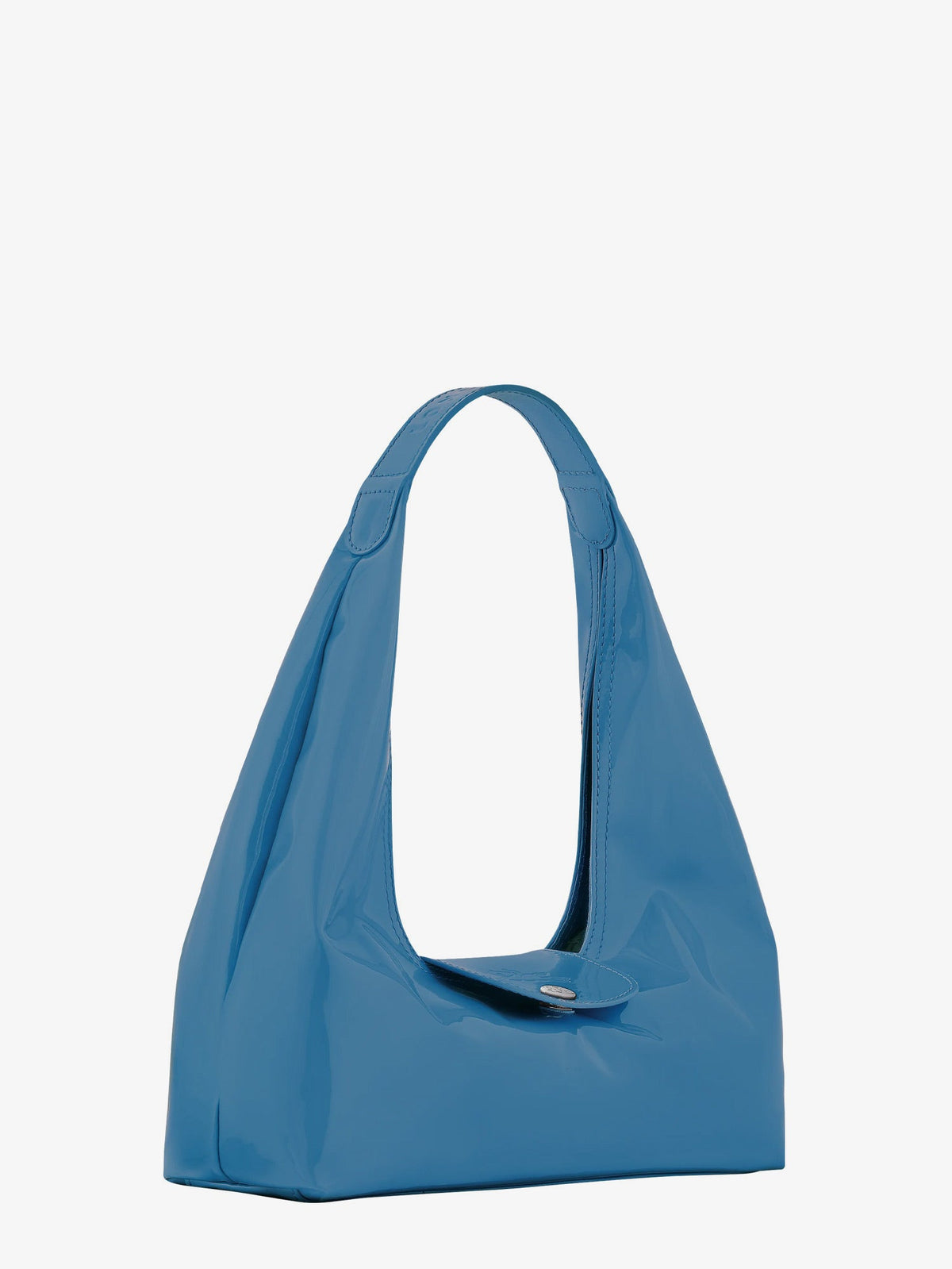 Longchamp Paris Le Pliage Xtra Glossy Patent Leather shoulder bag - Azur