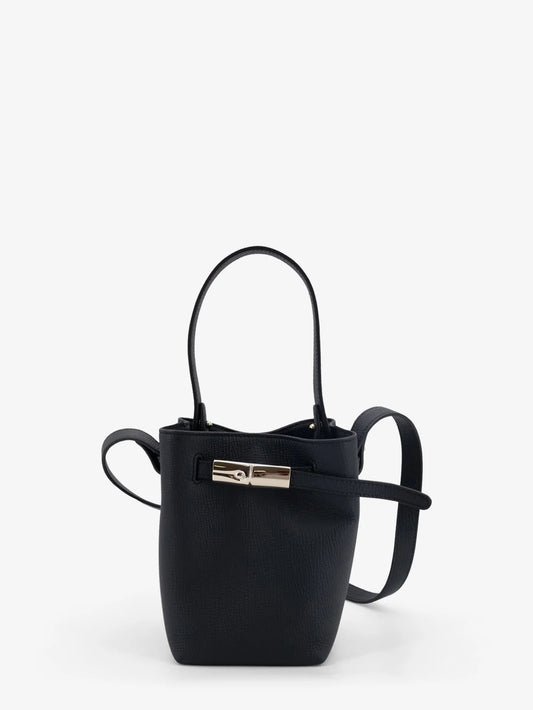 Longchamp Paris Le Smart Leather Bucket Bag