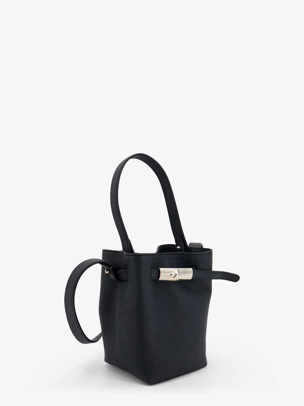 Longchamp Paris Le Smart leather bucket bag - Noir