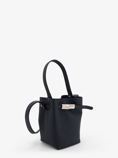 Longchamp Paris Le Smart leather bucket bag - Noir