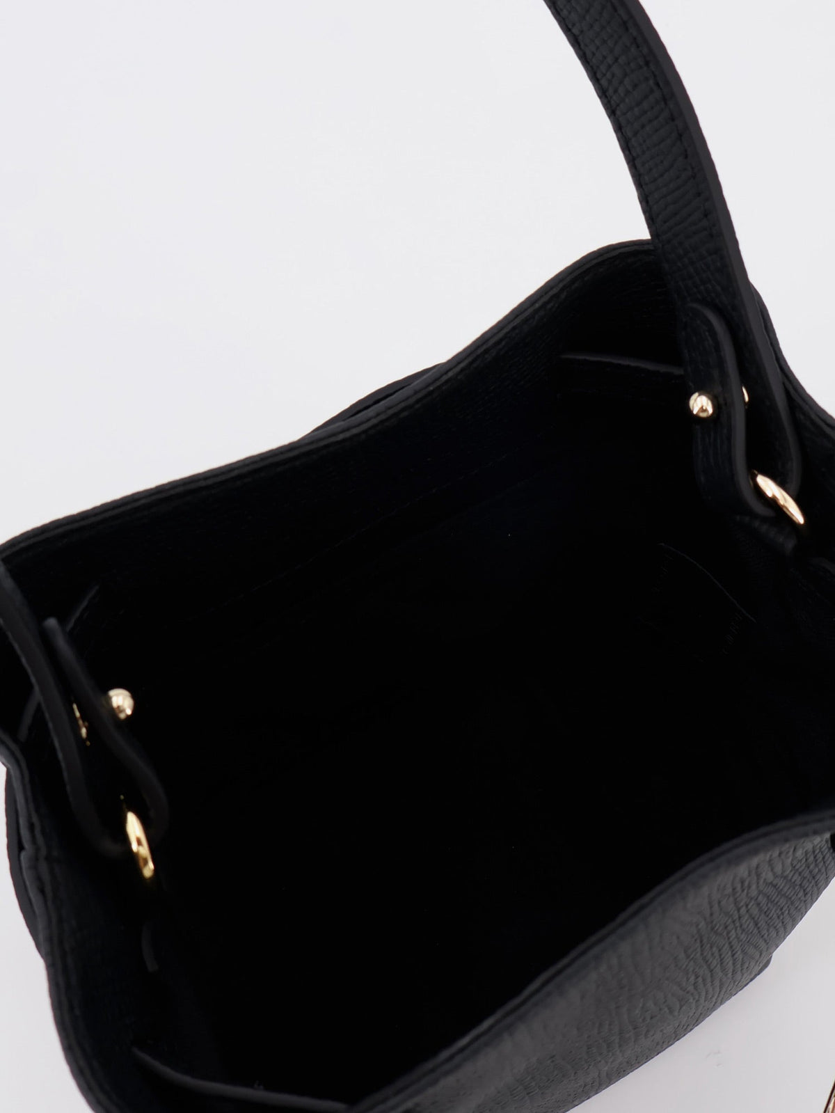 Longchamp Paris Le Smart leather bucket bag - Noir