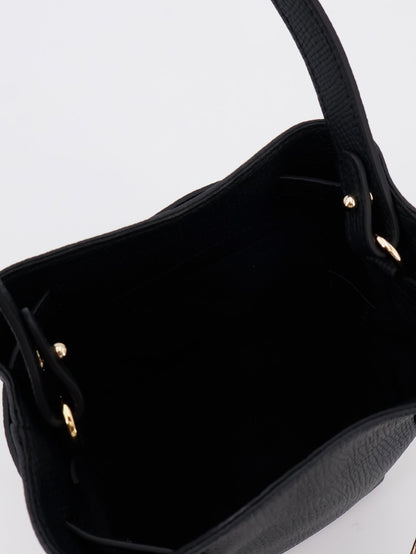 Longchamp Paris Le Smart leather bucket bag - Noir