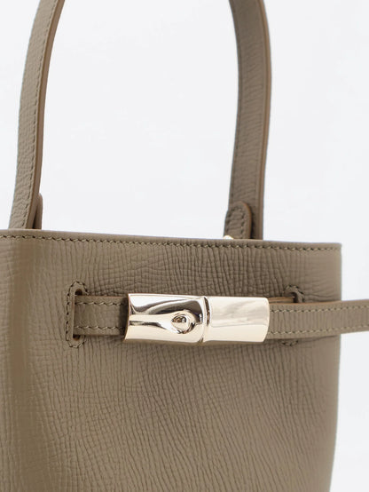LONGCHAMP PARIS - Le Smart leather bucket bag