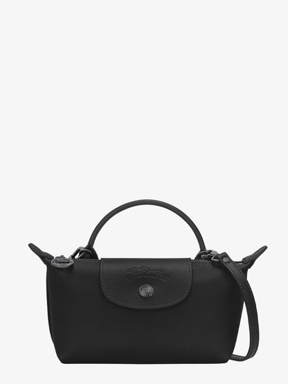 Longchamp Paris Le Pliage Xtra leather crossbody bag - Noir