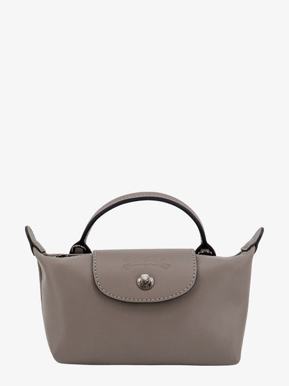 Longchamp Paris Le Pliage Xtra leather crossbody bag - Tourterelle
