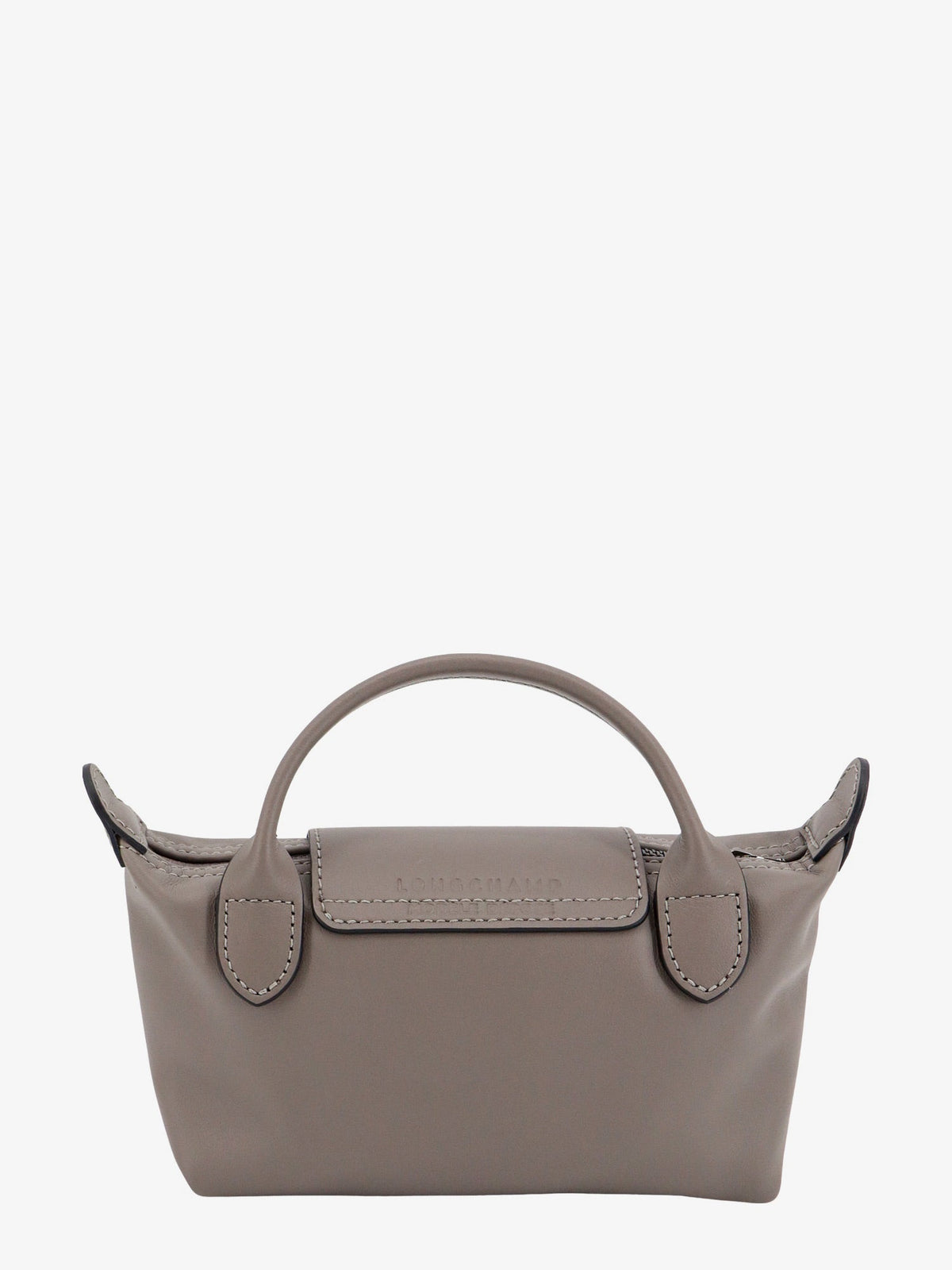 Longchamp Paris Le Pliage Xtra leather crossbody bag - Tourterelle