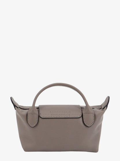 Longchamp Paris Le Pliage Xtra leather crossbody bag - Tourterelle
