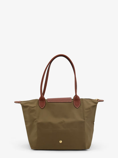 Longchamp Paris Le Pliage Original Nylon Shoulder Bag - Olive