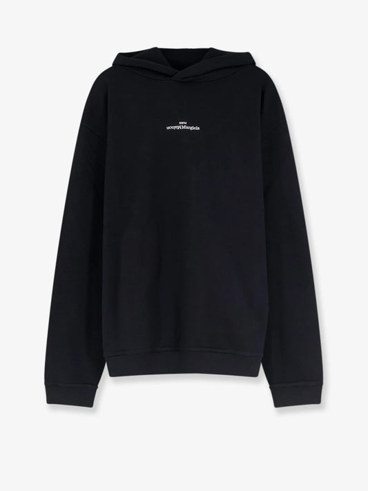 Maison Margiela Cotton Sweatshirt With Front Embroidered Logo