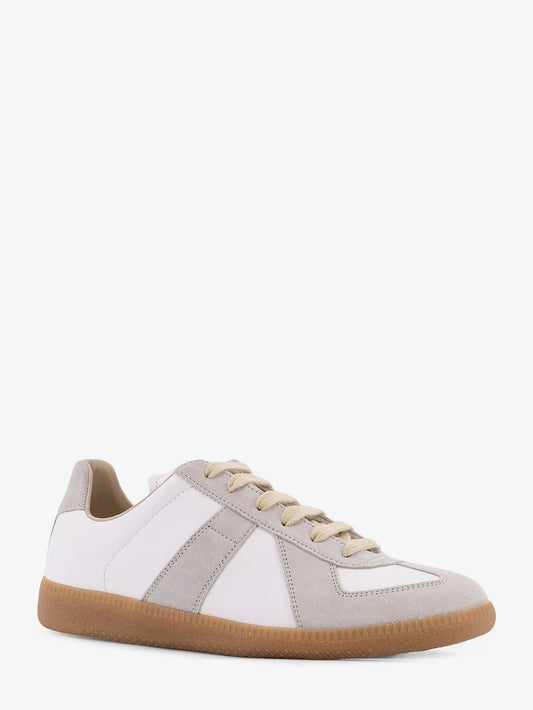 Maison Margiela Leather sneakers - Black