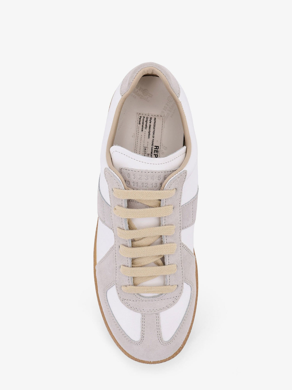 Maison Margiela Leather sneakers - Black