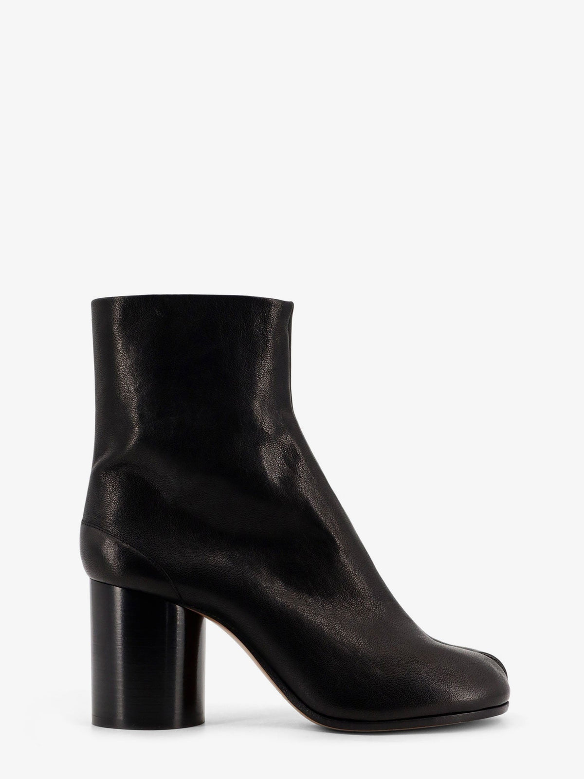 Maison Margiela Leather Tabi Boots - Black