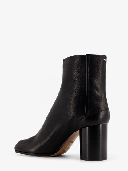 Maison Margiela Leather Tabi Boots - Black