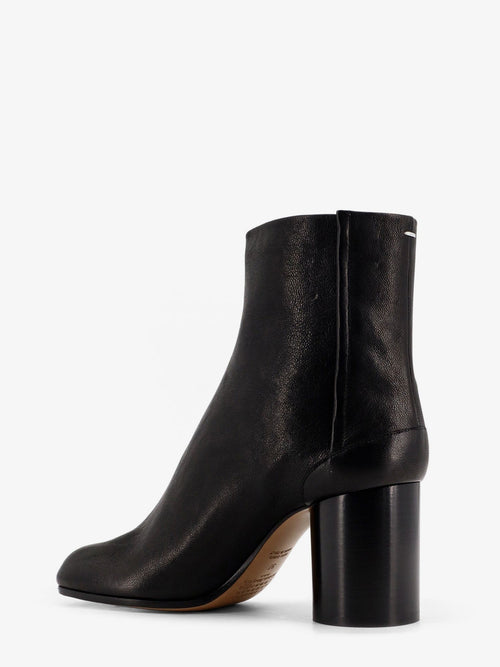 Maison Margiela Leather Tabi Boots - Black