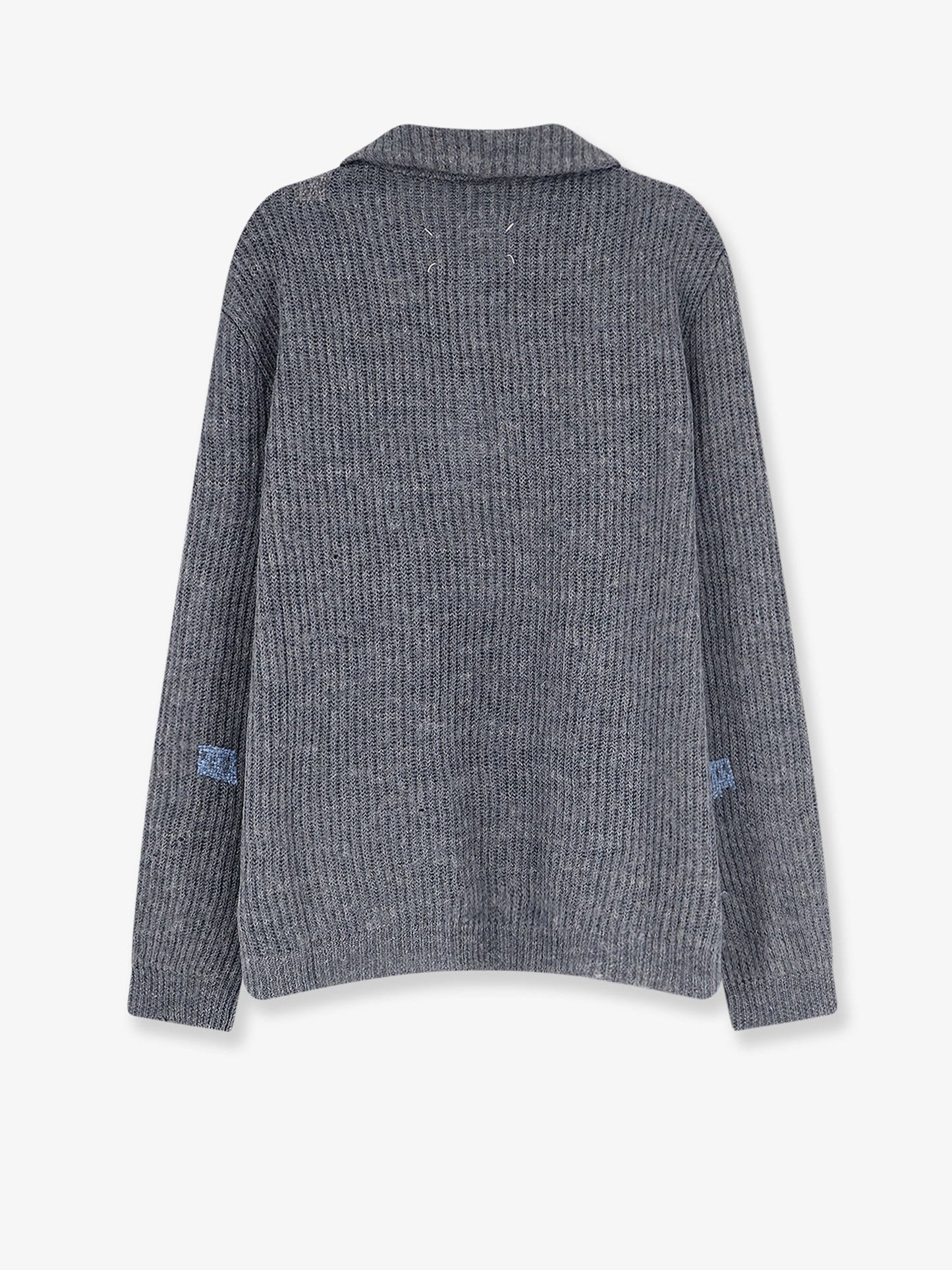 MAISON MARGIELA - Ribbed linen and wool blend sweater