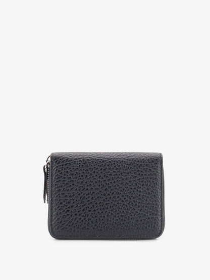 Maison Margiela Four Stitches Small Leather Wallet - Black