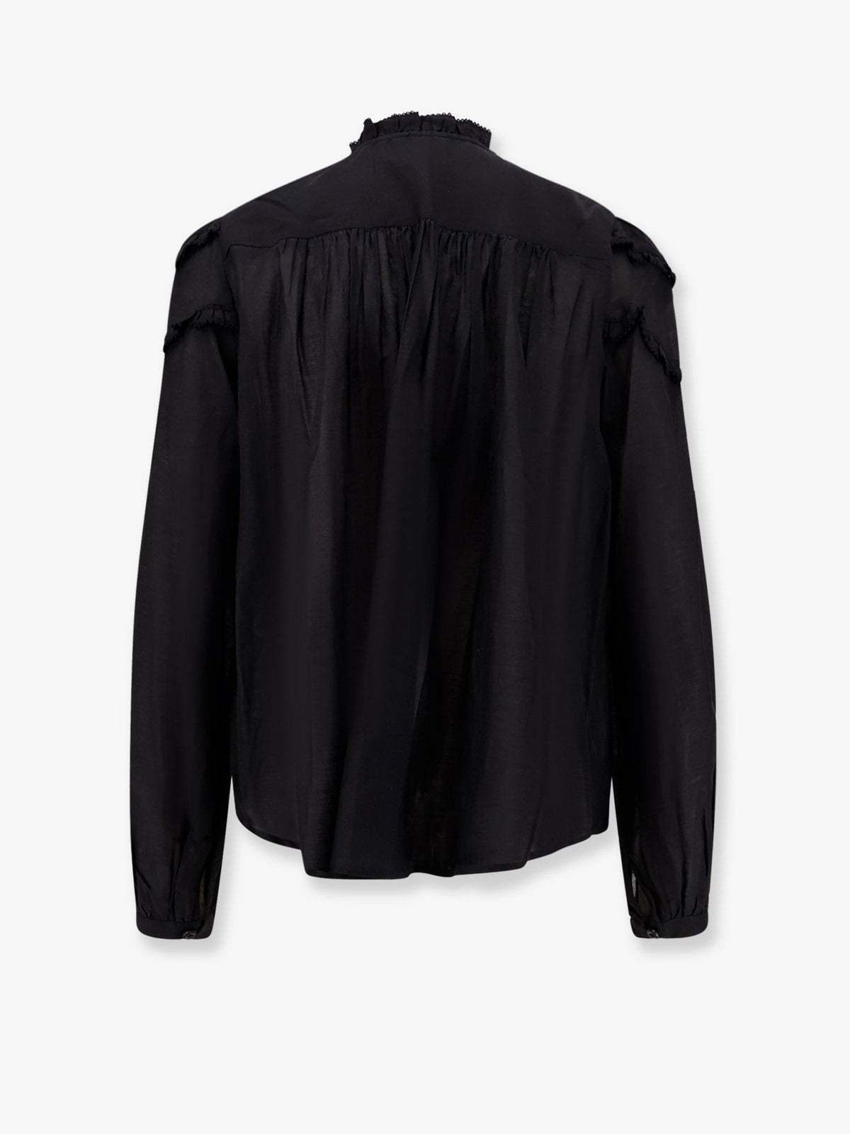 Marant Étoile Christa cotton and viscose shirt - Black