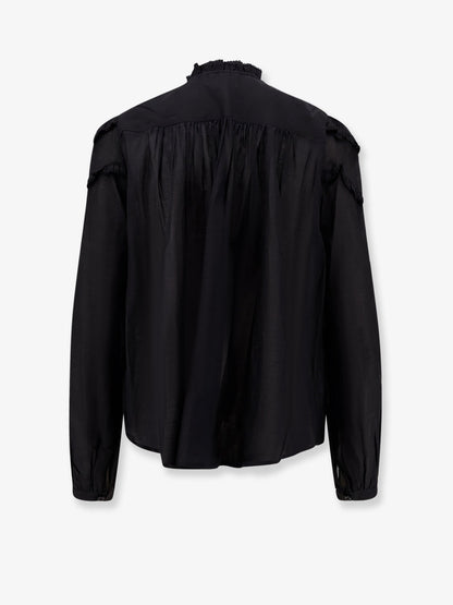 Marant Étoile Christa cotton and viscose shirt - Black