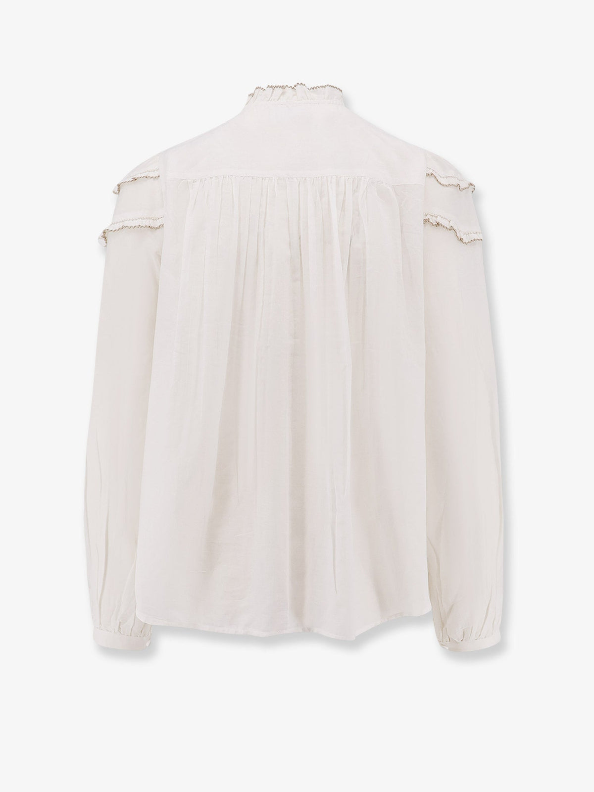 Marant Étoile Christa cotton and viscose shirt - White