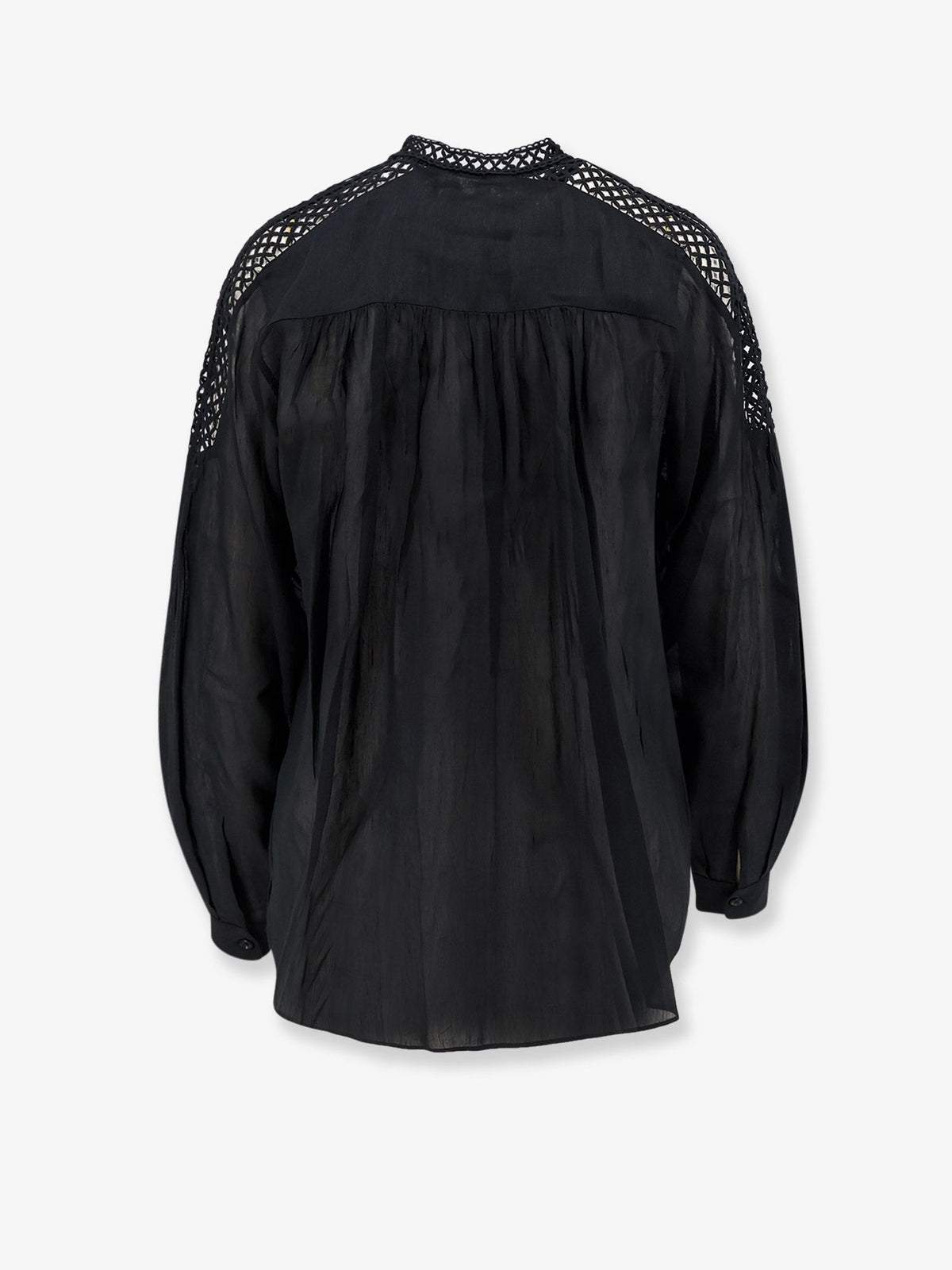 Marant Étoile Polda viscose and linen shirt - Black