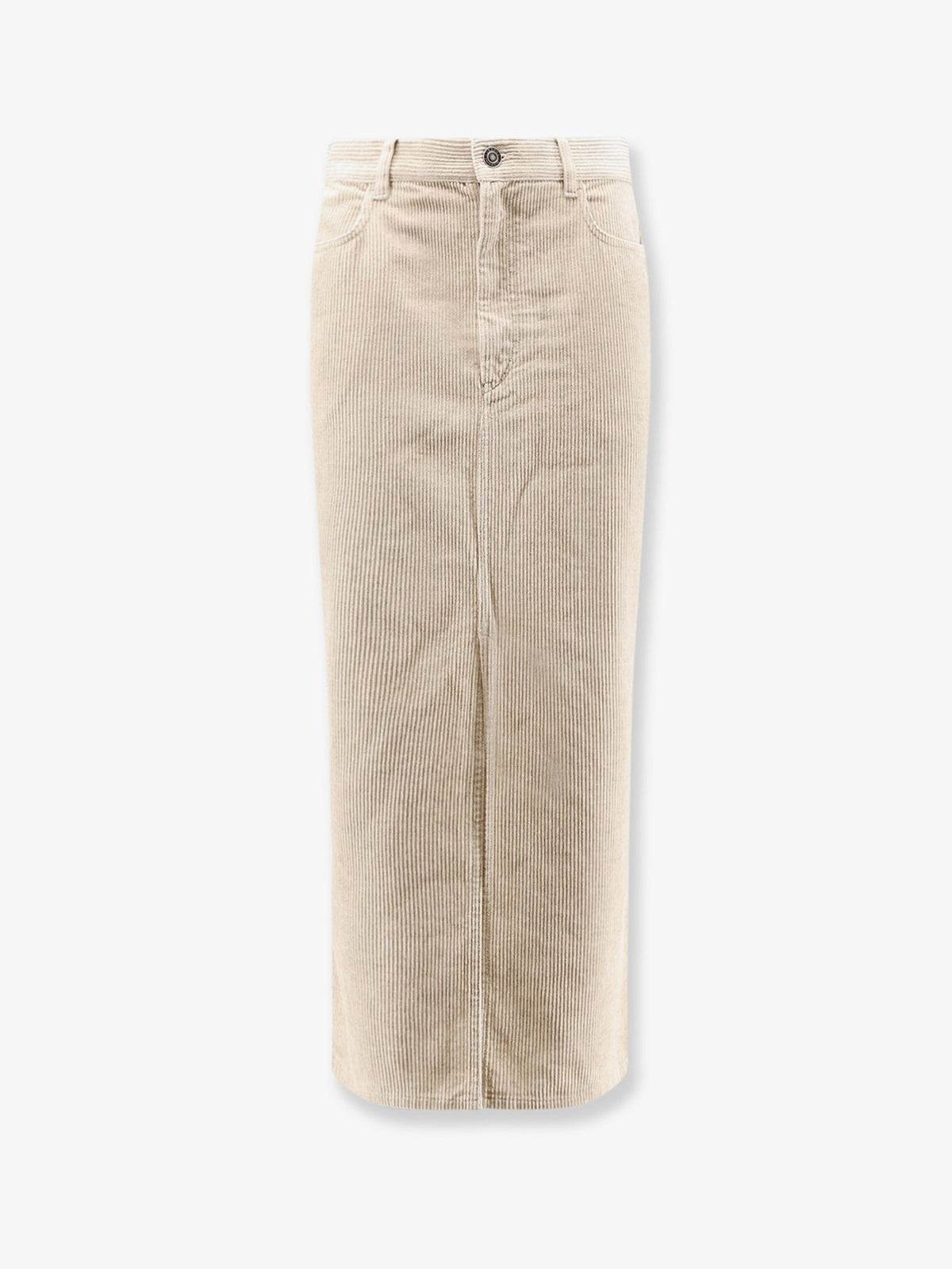 Marant Étoile Odalie corduroy skirt - Ecru