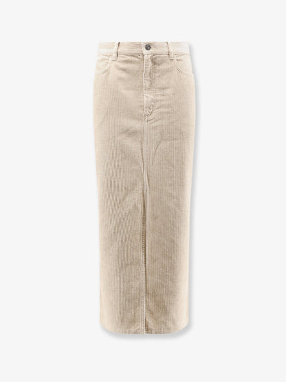 Marant Étoile Odalie corduroy skirt - Ecru