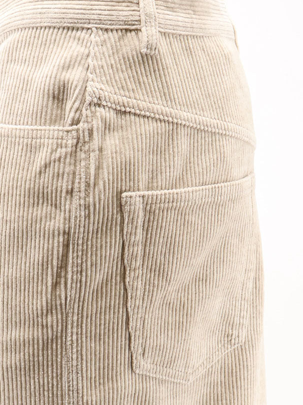 Marant Étoile Odalie corduroy skirt - Ecru