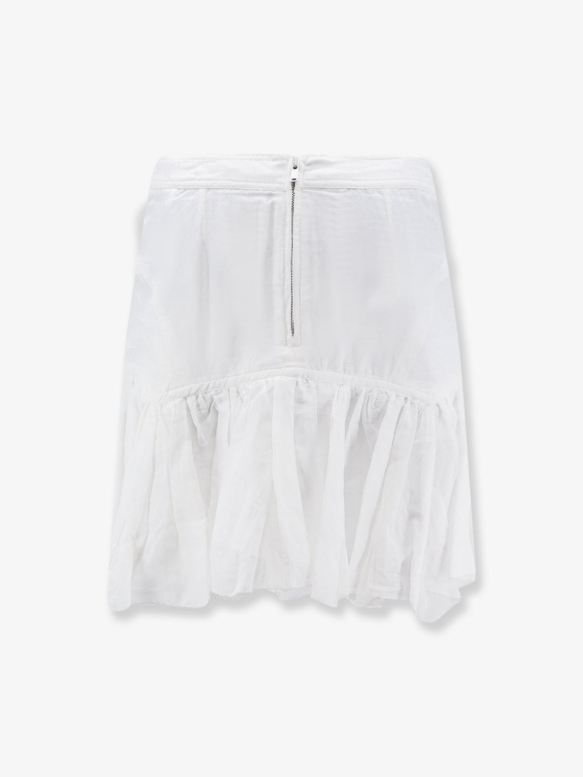 Marant Étoile Daneen organic cotton and viscose skirt - White
