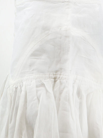 Marant Étoile Daneen organic cotton and viscose skirt - White