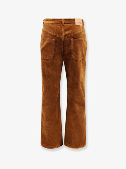 Marant Étoile Ruthie corduroy trousers - Caramel