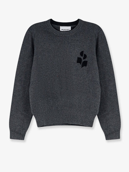 Marant Étoile Cotton blend sweater - Anthraciteblack