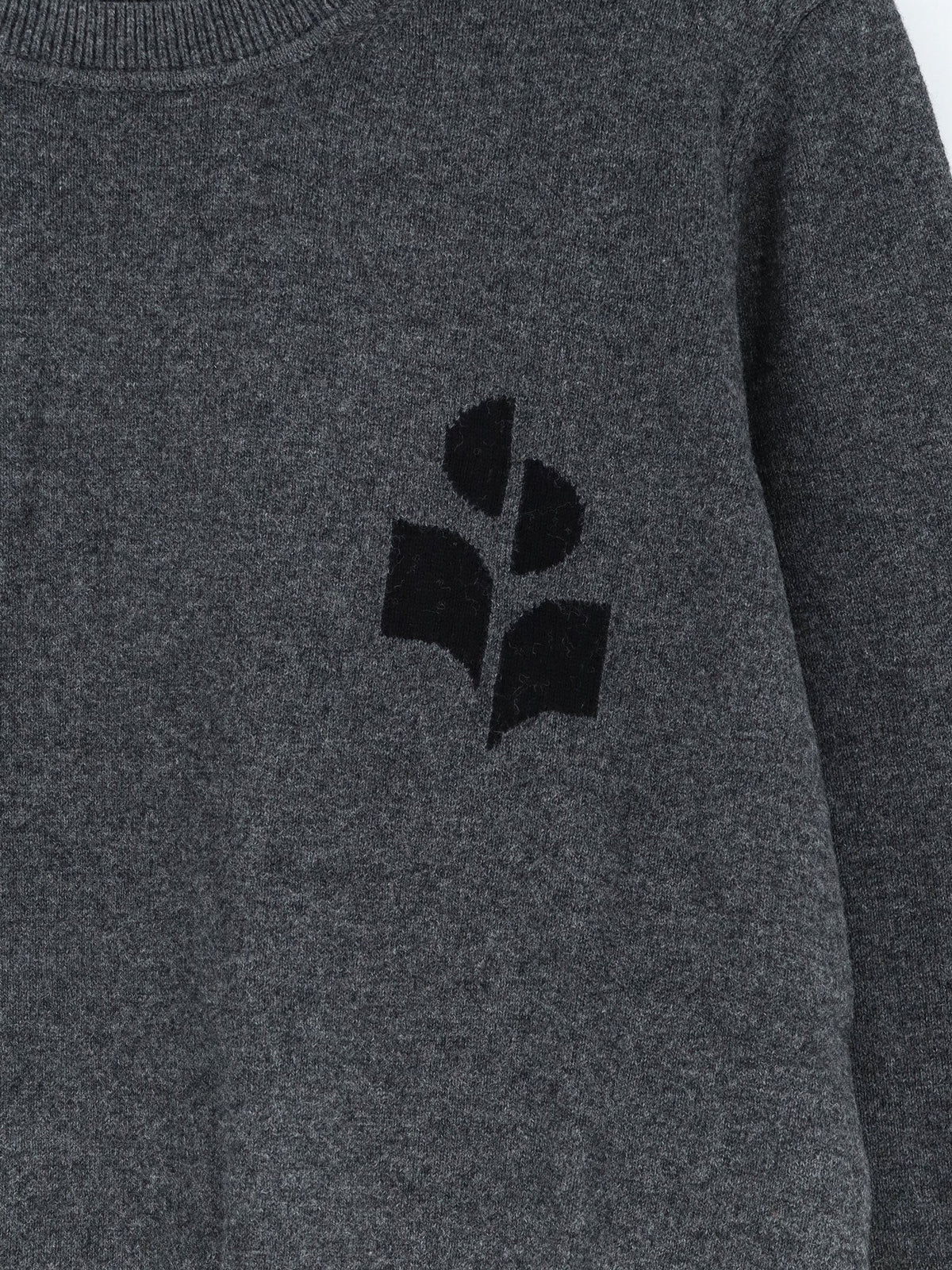 Marant Étoile Cotton blend sweater - Anthraciteblack