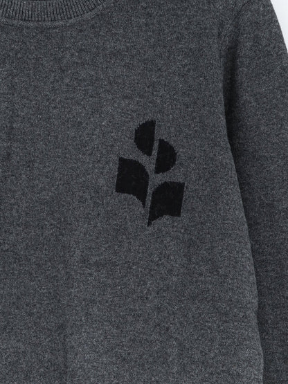 Marant Étoile Cotton blend sweater - Anthraciteblack