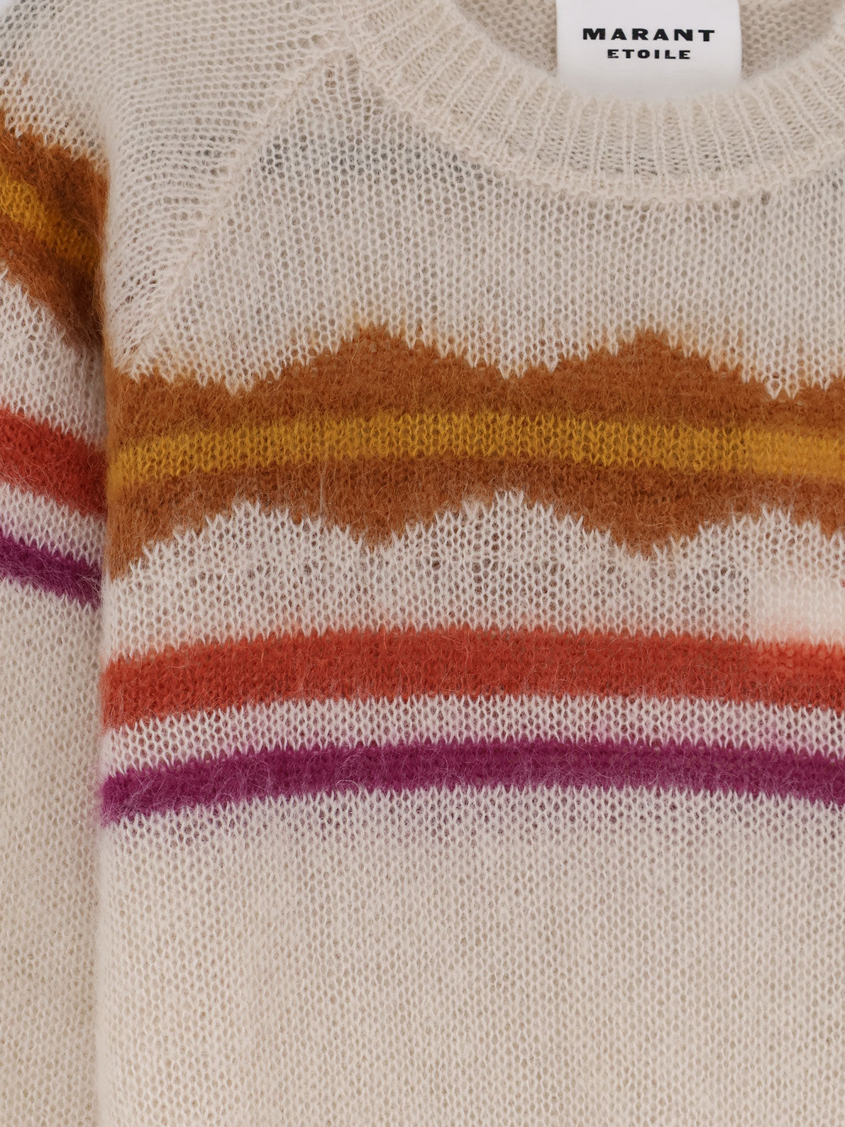Marant Étoile Monette mohair and cashmere blend sweater - Ecru