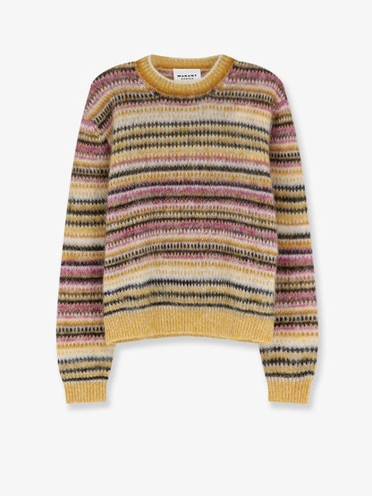 Marant Étoile Mohair blend sweater - Mustard