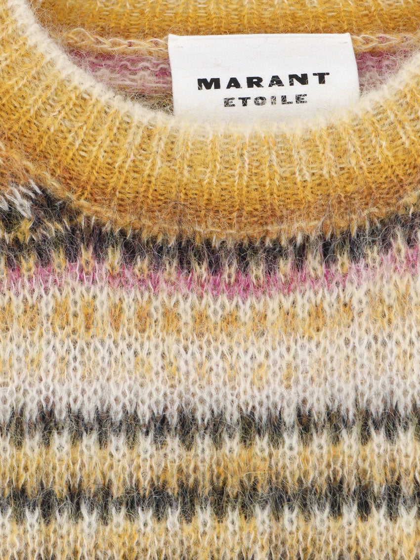 Marant Étoile Mohair blend sweater - Mustard