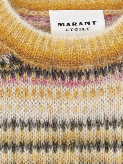 Marant Étoile Mohair blend sweater - Mustard